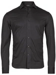 Tee Jays Outdoorhemd Active Stretch Shirt Herrenhemd Dunkelgrau/Schwarz/Grau