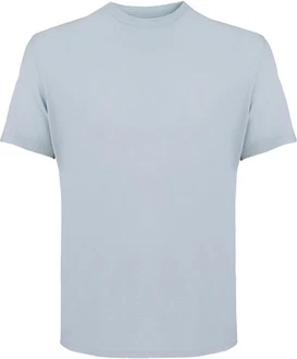 SOLS Rundhalsshirt Unisex Round Neck T-Shirt Tuner Unisex T-Shirt Blau/Hellblau/Grau SOLS Rundhalsshirt Unisex Round Neck T-Shirt Tuner Unisex T-Shirt Blau/Hellblau/Grau