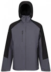 Regatta Professional Outdoorjacke X-PRO Beacon Brite Light Waterproof Jacket Herren Dunkelgrau/Dunkelblau/Grau/Hellgrau
