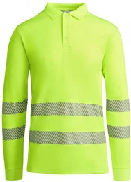 Warnschutz-Shirt Poloshirt Atrio Longsleeve Langarmpoloshirt