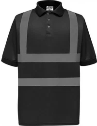 Warnschutz-Shirt Herren Sicherheits Polo Shirt EN ISO 20471 bis 6XL