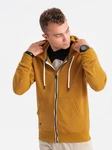 Herren-Sweatshirt Ombre Gelb/Braun