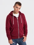 Herren-Sweatshirt Ombre Dunkelrot/Bordeaux/Rot