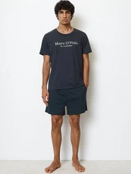 Marc O'Polo T-Shirt Mix & Match Cotton Dunkelblau/Hellblau