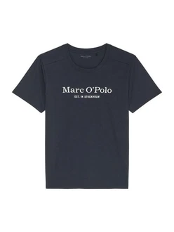 Marc O'Polo T-Shirt Mix & Match Cotton Dunkelblau/Hellblau Marc O'Polo T-Shirt Mix & Match Cotton Dunkelblau/Hellblau