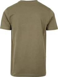 Mister Tee T-Shirt Easy Sign Tee Dunkelgrün/Khaki