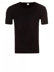 Yazubi Rundhalsshirt Basic Crew Neck Tee Schwarz