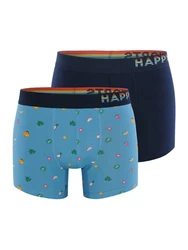 Phil & Co. Retro Pants All Styles Boxershorts Trunks Herren Dunkelblau/Blau/Rot/Lila