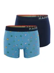 Phil & Co. Retro Pants All Styles Boxershorts Trunks Herren Dunkelblau/Blau/Rot/Lila Phil & Co. Retro Pants All Styles Boxershorts Trunks Herren Dunkelblau/Blau/Rot/Lila