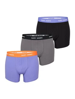 Phil & Co. Retro Pants All Styles Boxershorts Trunks Herren Grau/Dunkelblau/Lila/Blau Phil & Co. Retro Pants All Styles Boxershorts Trunks Herren Grau/Dunkelblau/Lila/Blau