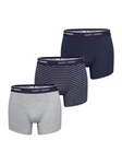 Phil & Co. Retro Pants All Styles Boxershorts Trunks Herren Dunkelblau/Grau/Rot
