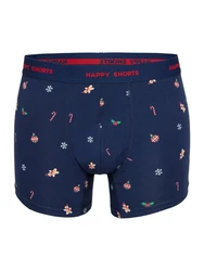 Phil & Co. Retro Pants All Styles Boxershorts Trunks Herren Dunkelblau/Lila/Rot