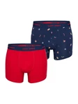 Phil & Co. Retro Pants All Styles Boxershorts Trunks Herren Dunkelblau/Lila/Rot