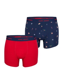 Phil & Co. Retro Pants All Styles Boxershorts Trunks Herren Dunkelblau/Lila/Rot Phil & Co. Retro Pants All Styles Boxershorts Trunks Herren Dunkelblau/Lila/Rot