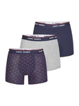 Phil & Co. Retro Pants All Styles Boxershorts Trunks Herren Dunkelblau/Lila/Grau