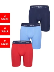 Phil & Co. Retro Pants All Styles Boxershorts Trunks Herren Blau/Dunkelblau/Rot