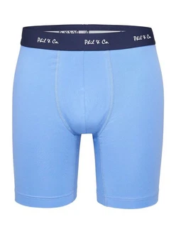 Phil & Co. Retro Pants All Styles Boxershorts Trunks Herren Blau/Dunkelblau/Rot Phil & Co. Retro Pants All Styles Boxershorts Trunks Herren Blau/Dunkelblau/Rot