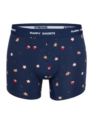 Phil & Co. Retro Pants All Styles Boxershorts Trunks Herren Dunkelblau/Rot/Grau
