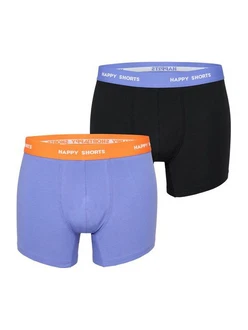 Phil & Co. Retro Pants All Styles Boxershorts Trunks Herren Dunkelblau/Orange/Grau Phil & Co. Retro Pants All Styles Boxershorts Trunks Herren Dunkelblau/Orange/Grau
