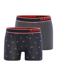 Phil & Co. Retro Pants All Styles Boxershorts Trunks Herren Rot/Rosa/Dunkelblau/Lila