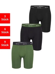 Phil & Co. Retro Pants All Styles Boxershorts Trunks Herren Dunkelgrün/Grün