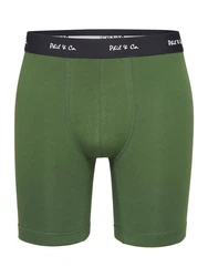Phil & Co. Retro Pants All Styles Boxershorts Trunks Herren Dunkelgrün/Grün