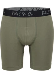 Phil & Co. Retro Pants All Styles Boxershorts Trunks Herren Dunkelgrün/Khaki/Dunkelgrau