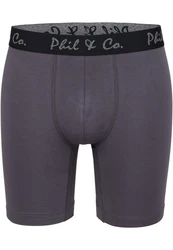 Phil & Co. Retro Pants All Styles Boxershorts Trunks Herren Dunkelgrün/Khaki/Dunkelgrau