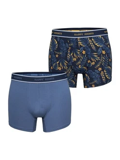 Phil & Co. Retro Pants All Styles Boxershorts Trunks Herren Blau/Dunkelblau/Hellblau Phil & Co. Retro Pants All Styles Boxershorts Trunks Herren Blau/Dunkelblau/Hellblau