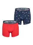 Phil & Co. Retro Pants All Styles Boxershorts Trunks Herren Rot/Lila/Rosa Phil & Co. Retro Pants All Styles Boxershorts Trunks Herren Rot/Lila/Rosa