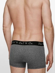 Phil & Co. Retro Pants Herren Mnner Boxershorts Schwarz/Dunkelgrau/Grau