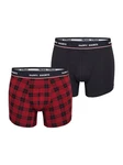 Phil & Co. Retro Pants All Styles Boxershorts Trunks Herren Schwarz/Rot/Rosa/Dunkelrot