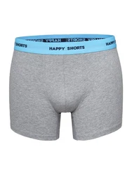 Phil & Co. Retro Pants All Styles Boxershorts Trunks Herren Grau/Hellblau/Blau