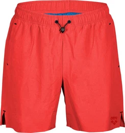 Badeshorts MEN'S EVO BEACH BOXER SOLID FLUO RED