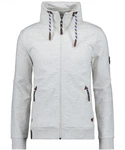 RAGMAN Sweatjacke Strickjacke Mock neck cardigan 