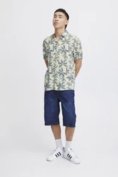 Blend Kurzarmhemd BLEND BHShirt Blau