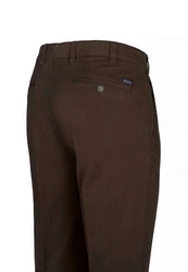 Brühl Chinohose Parma Khaki/Dunkelbraun/Braun
