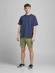 Jack & Jones Shorts JPSTBOWIE JjiBowie Dunkelgrün/Khaki/Grün