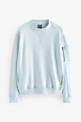 Next Utility-Sweatshirt mit Rundhalsausschnitt 