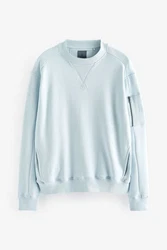 Next Utility-Sweatshirt mit Rundhalsausschnitt 