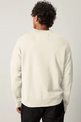 Next Utility-Sweatshirt mit Rundhalsausschnitt Khaki/Weiß/Beige