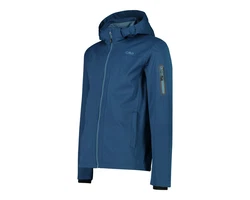CMP Trekkingjacke MAN JACKET ZIP HOOD blau/stahl