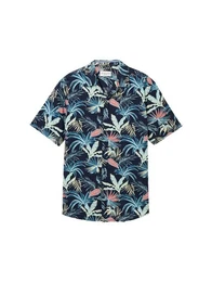 Kurzarmhemd Kurzarmhemd mit Allover Print