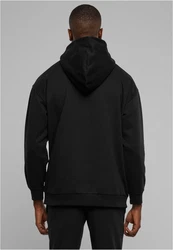 URBAN CLASSICS Kapuzenpullover Zipped High Neck Hoody 
