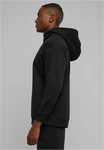 URBAN CLASSICS Kapuzenpullover Zipped High Neck Hoody 