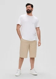 Bermudas Relaxed: Bermuda aus Leinenmix