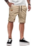 JMIERR Chinoshorts Kurze Hosen Herren Shorts Sommer Unifarbe Unifarbe