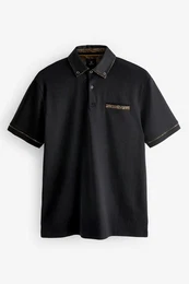 Poloshirt Polohemd mit elegantem Kragen (1-tlg)