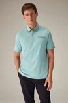 Next Polohemd mit elegantem Kragen Grün/Blau/Türkis