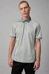 Next Polohemd mit elegantem Kragen Grau/Khaki/Braun/Beige